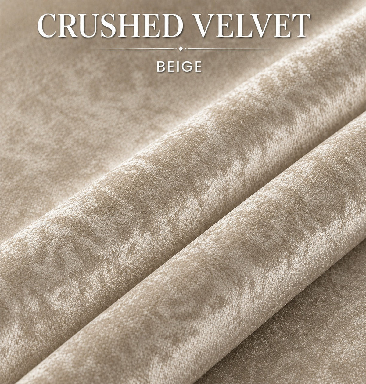 Crush Velvet Beige