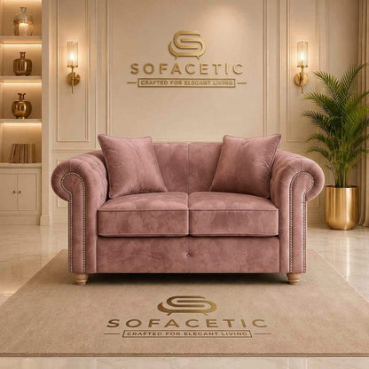 Olympia Ashwin Plush velvet Sofa Set