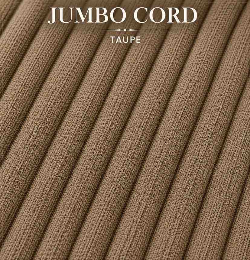 Jumbo Cord  Taupe