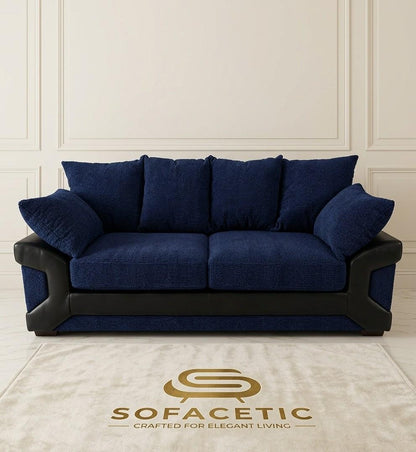 Dino Chenille Modern Sofa Set