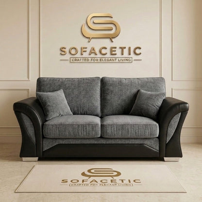Shanon Chenile Fabric Stylish Sofa Set