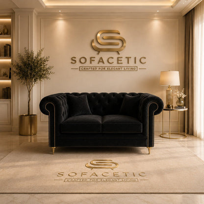 Olympia Chesterfield Naples Sofa Set