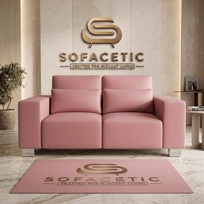 Salon Plush Velvet Sofa