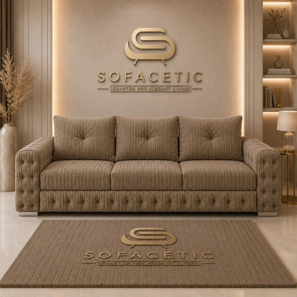 Urban Jumbo Cord Living Sofa Set