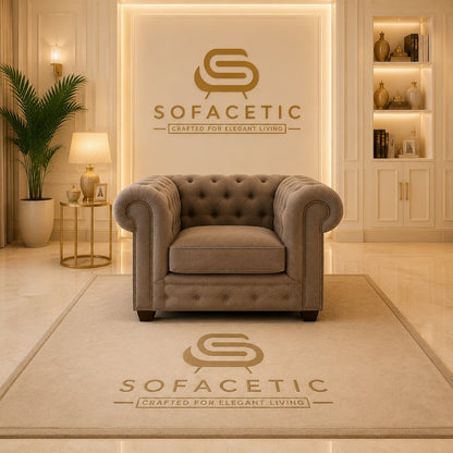 Olympia Chesterfield Naples Sofa Set