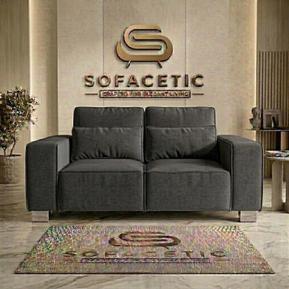 Salon Chenille Fabric  Sofa