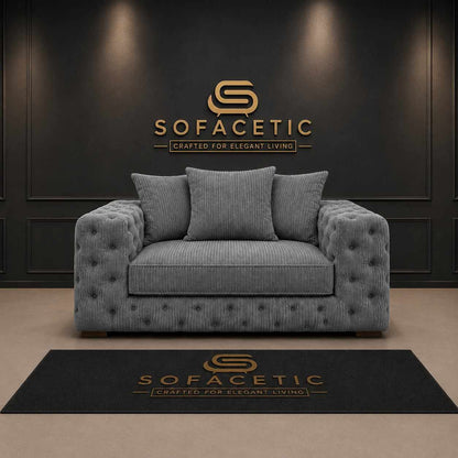 Ashton Jumbo Cord Fabric Luxury Sofa Set