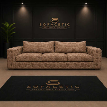 Ashton Naples Fabric Luxury Sofa Set