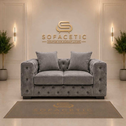 Ashton Plush velvet Luxury Sofa Set