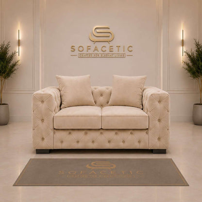 Ashton Plush velvet Luxury Sofa Set