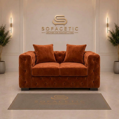Ashton Plush velvet Luxury Sofa Set