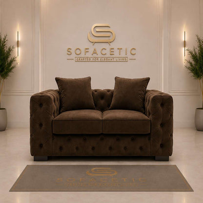 Ashton Plush velvet Luxury Sofa Set