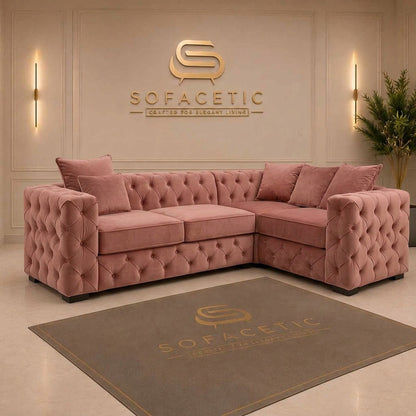 Ashton Plush velvet Luxury Sofa Set