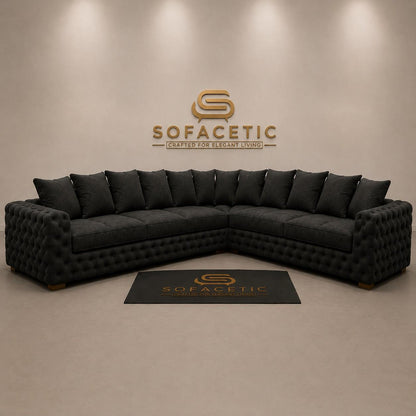 Ashton Chenille Luxury Sofa Set