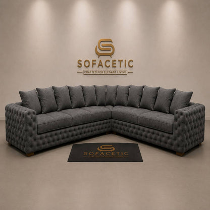Ashton Chenille Luxury Sofa Set