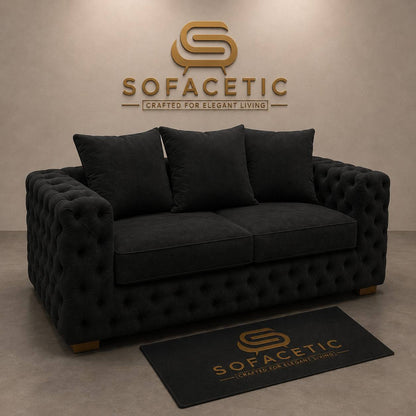 Ashton Chenille Luxury Sofa Set