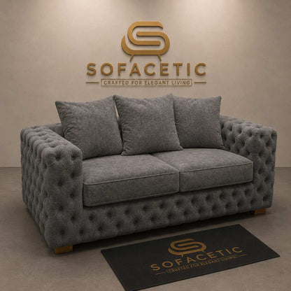 Ashton Chenille Luxury Sofa Set