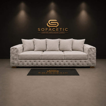 Ashton Chenille Luxury Sofa Set