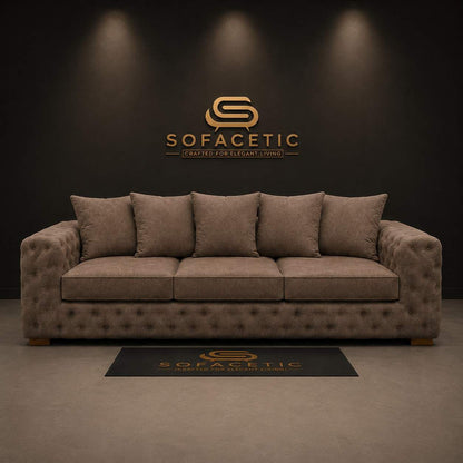 Ashton Chenille Luxury Sofa Set