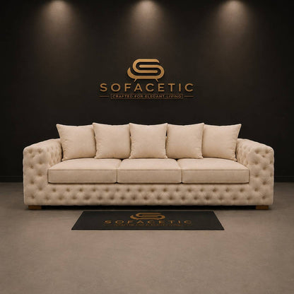 Ashton Chenille Luxury Sofa Set