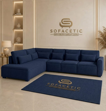 Sleefy Jumbo Cord Comfort Sofa Set