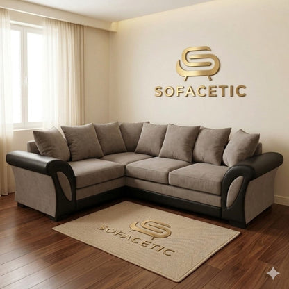 Shanon Chenile Fabric Stylish Sofa Set