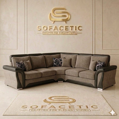 Shanon Chenile Fabric Stylish Sofa Set