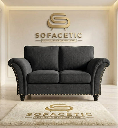 Juxen Chenile Designer Sofa Set