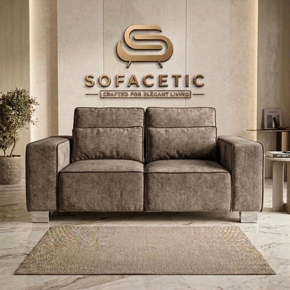 Salon Chenille Fabric  Sofa