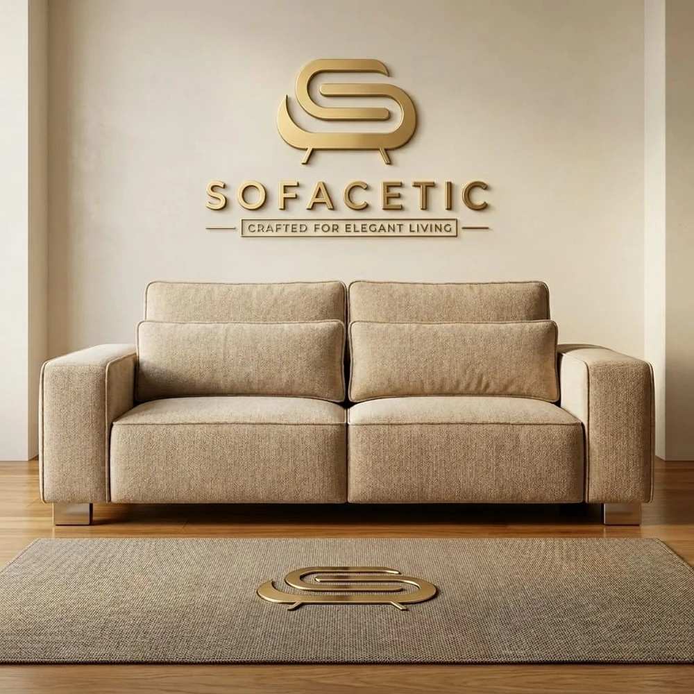 Sleefy Chenile  Comfort Sofa Set