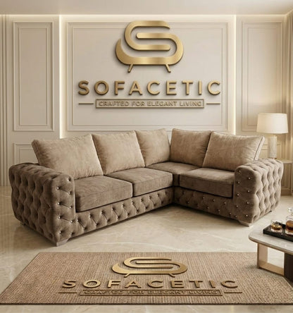 Urban Chenile Living Sofa Set