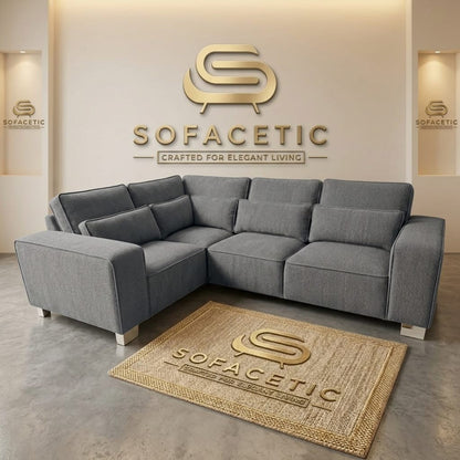 Sleefy Chenile  Comfort Sofa Set