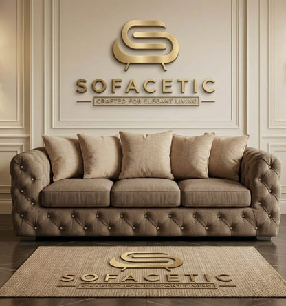 Urban Chenile Living Sofa Set