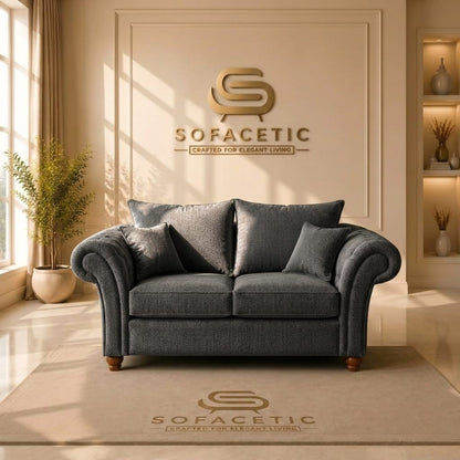 Nicole Chenille  Luxury Sofa Set