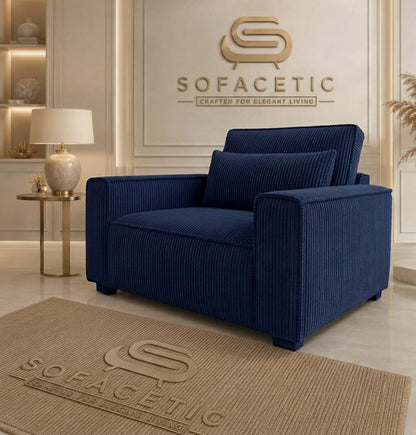 Sleefy Jumbo Cord Comfort Sofa Set