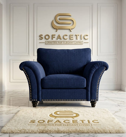 Juxen Chenile Designer Sofa Set