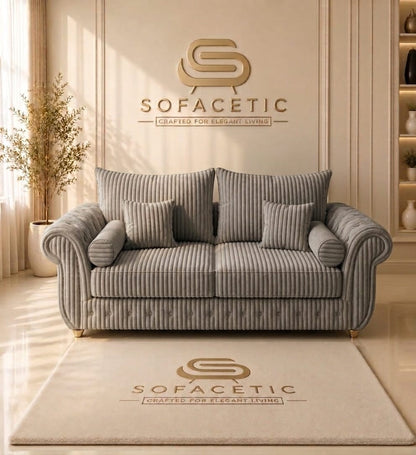 Malibu Jumbo Cord Sofa Set