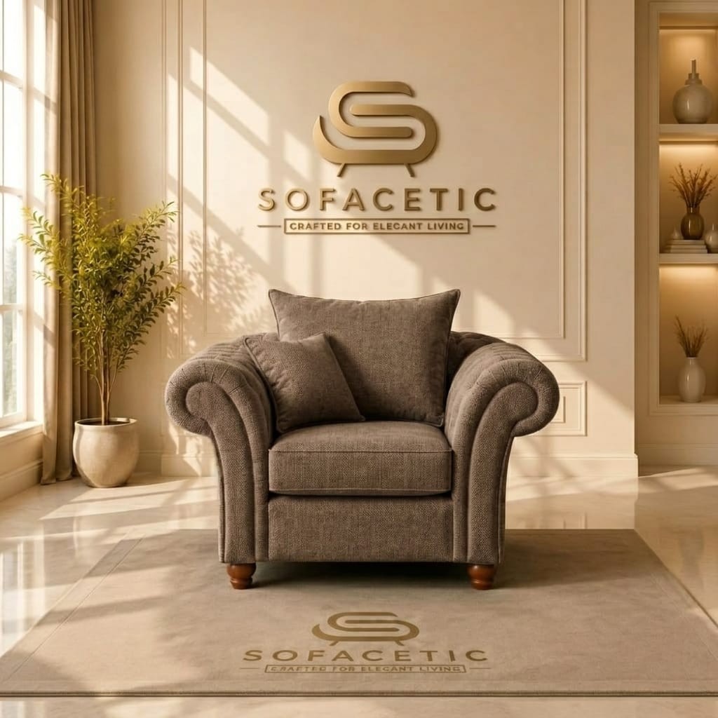 Nicole Chenille  Luxury Sofa Set