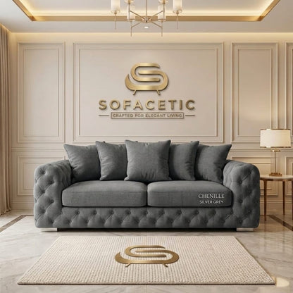 Urban Chenile Living Sofa Set