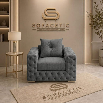Urban Chenile Living Sofa Set