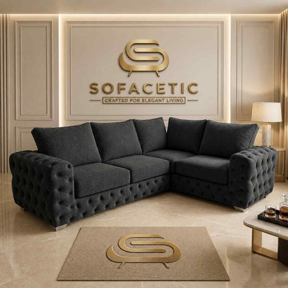 Urban Chenile Living Sofa Set