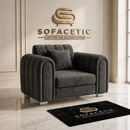 Lilly Chenille Fabric Luxury Sofa Set