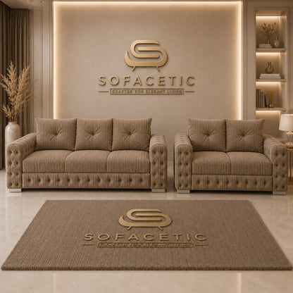 Urban Jumbo Cord Living Sofa Set
