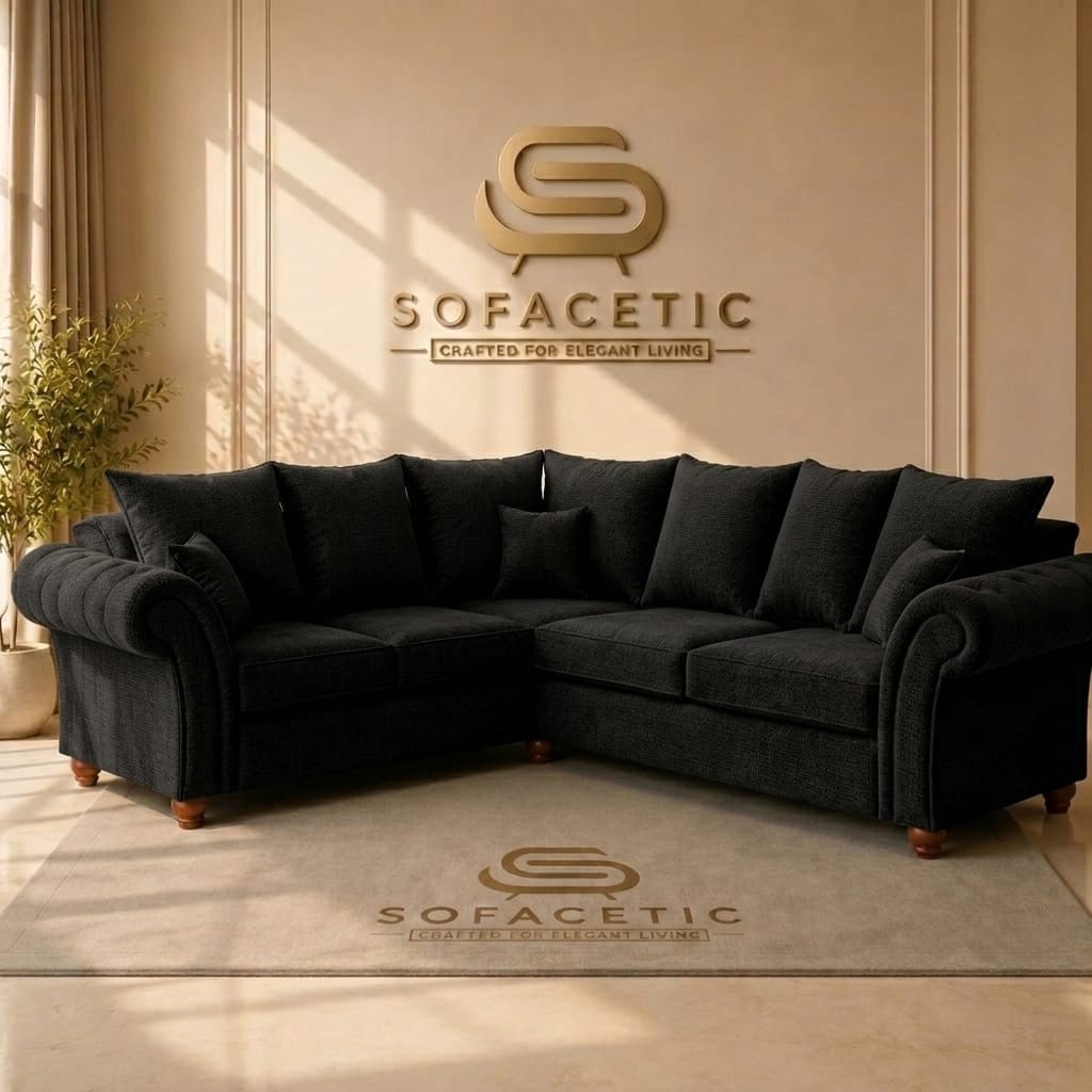 Nicole Chenille  Luxury Sofa Set